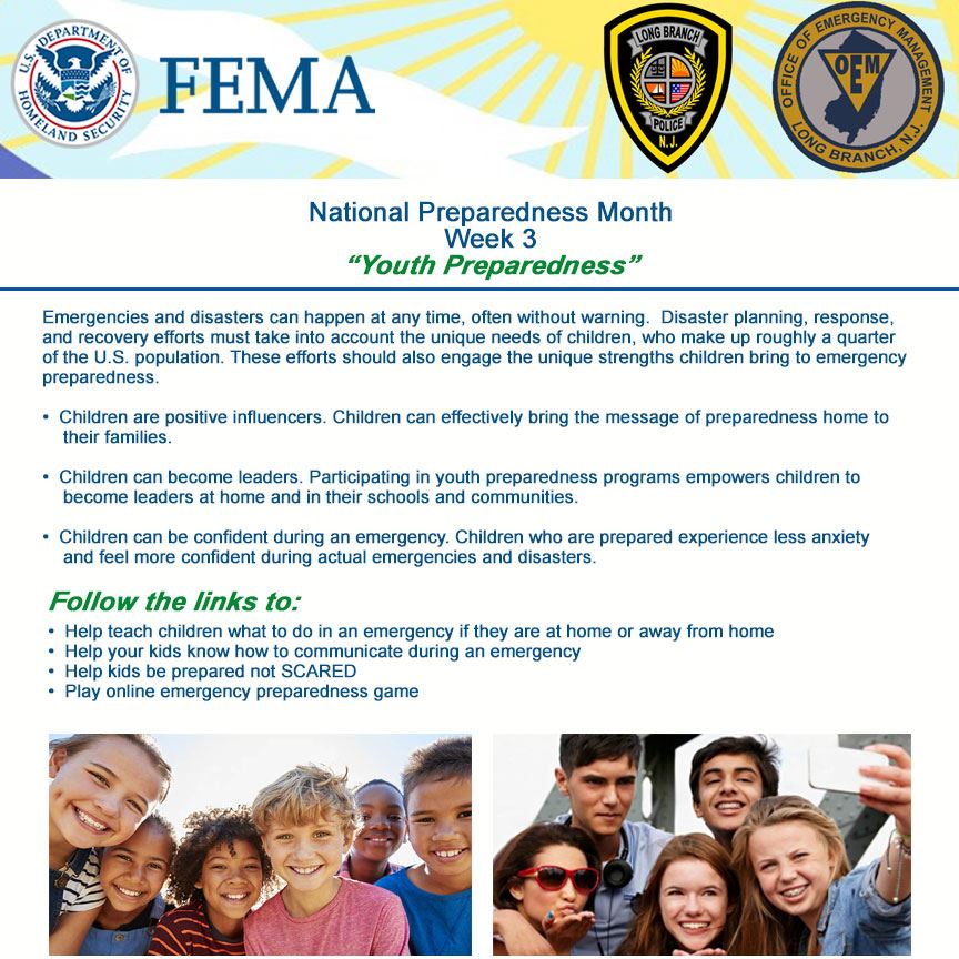 FEMA National Preparedness Month Week 3