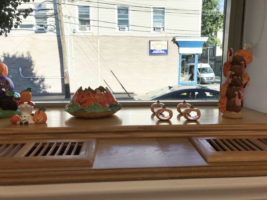 Halloween and fall pottery