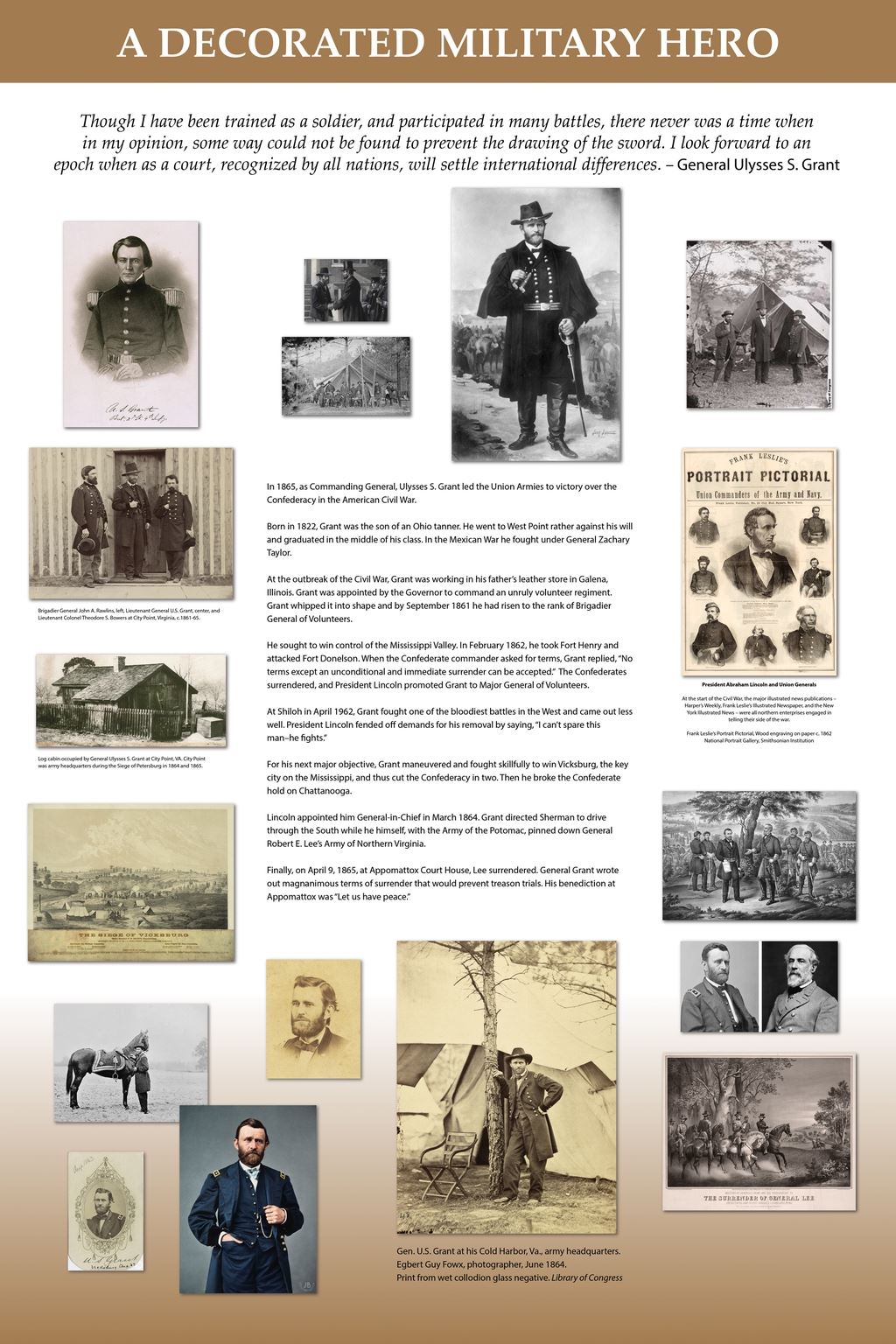 A Dedicated Military Hero article