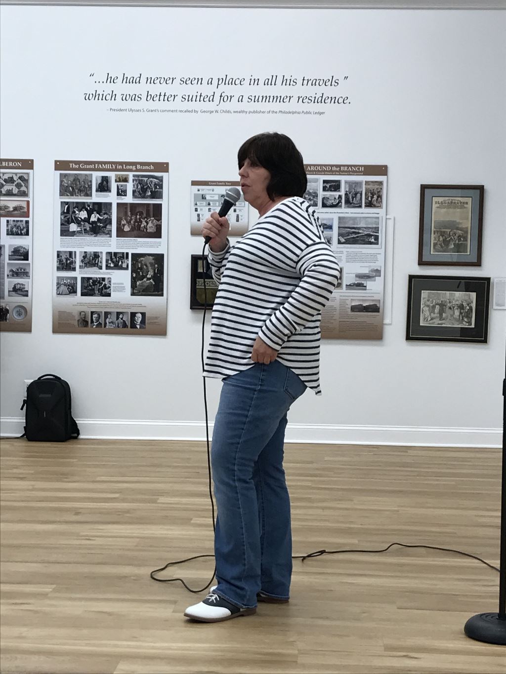 Comedy Night - Dawn with hand on hip