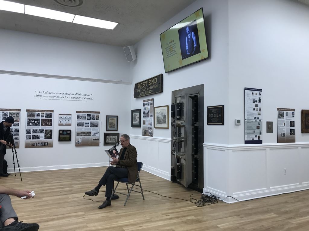Comedy Night - Joe reading from book