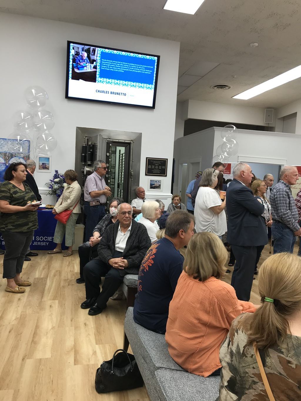 Audience watching the event