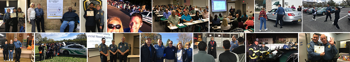 Police officers engaging with the community